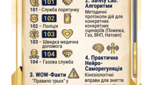 Виховна година  Безпека життєдіяльності: «LIFE SAFETY CODE» (7–9 класи)