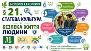 Статева культура й безпека життя людини. Презентація, інфографіка, робочий аркуш