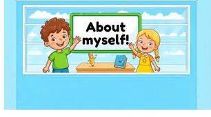Презентація до уроку англійської мови "About Myself" 2 клас + конспект уроку