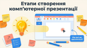 Етапи створення комп’ютерної презентації 6 клас
