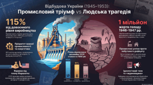 Економічна ситуація в УРСР. Відбудова промисловості.
