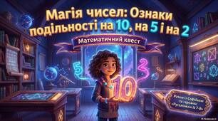 Ознаки подільності на 2, 5, 10