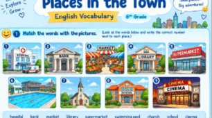 Places in the town