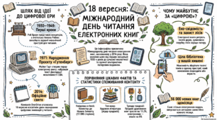 Презентація "18 вересня - Міжнародний день читання електронних книг"