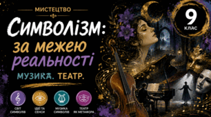Символізм, за межею реальності. Музика, театр. 9 клас НУШ
