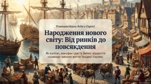 Розвиток ринкових відносин. Повсякденне життя Західної Європи