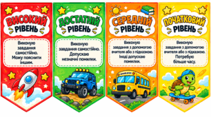 Рівні оцінювання