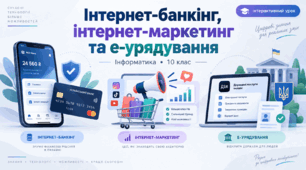 Інтернет-банкінг. Інтернет-маркетинг. Е-урядування.