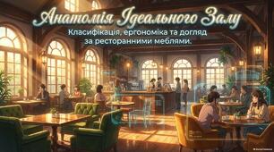 Презентація «Організація простору ресторану: розташування столів, ресторанних меблів та правила догляду за ними»