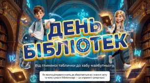30 вересня — День бібліотек. Інтерактивна презентація в стилі магічної бібліотеки.