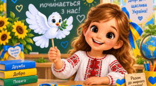 Аплікація «Голуб миру»