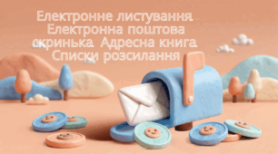 Електронне листування. Електронна поштова скринька. Адресна книга. Списки розсилання.