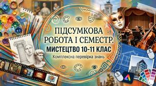 Підсумкова робота І семестр. Мистецтво 10-11 клас