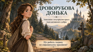 “Дроворубова донька”. Зовнішня і внутрішня краса. Ідея активного добра
