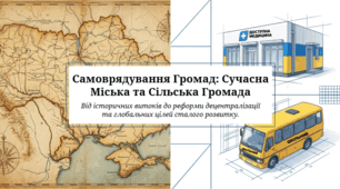 6 клас НУШ Презентація §22-23 САМОВРЯДУВАННЯ ГРОМАД. СУЧАСНА МІСЬКА (СІЛЬСЬКА) ГРОМАДА