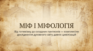 7 клас НУШ Презентація §17 МІФ І МІФОЛОГІЯ