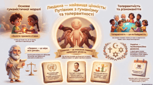 Людина – найвища цінність. Гуманістична мораль та толерантність в українському суспільстві