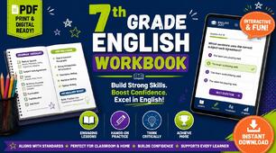 📘 ENGLISH GRAMMAR PRACTICE WORKBOOK — 7 GRADE