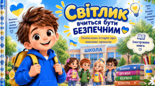 📚 «Світлик вчиться бути безпечним» — ілюстрована повчальна історія про правила безпеки під час повітряної тривоги