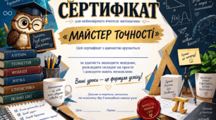 КРЕАТИВНІ СЕРТИФІКАТИ ДО ДНЯ ВЧИТЕЛЯ»