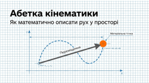 Урок 04 Основна задача механіки. Абетка кінематики