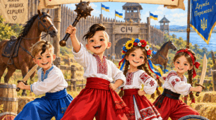 «КОЗАЦЬКІ ЗАБАВИ» спортивно-розважальна програма до Дня українського козацтва