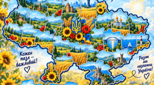 Інтерактивний плакат «Пазл незламності»