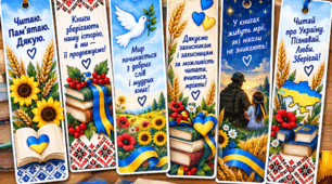 Набір закладок «Читаю. Пам’ятаю. Дякую.»