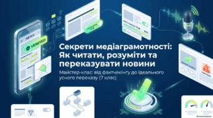 Усний переказ новинного повідомлення українських ЗМІ