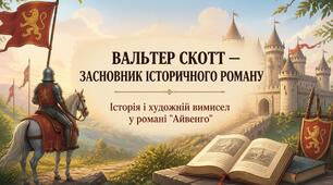 Вальтер Скотт — засновник історичного роману. Історія і художній вимисел у романі «Айвенго»