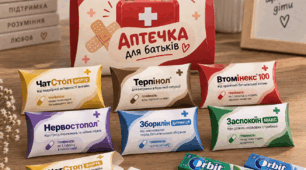 Аптечка для батьків Подарунок батькам