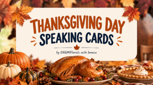 Thanksgiving Day Speaking Cards