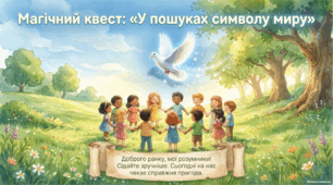 Квест-заняття «У пошуках символу миру»