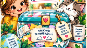 Інтерактивний набір «Капсула книжкових рекомендацій»