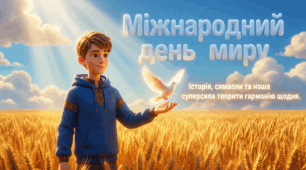 Презентація до Міжнародного дня миру (21 вересня) — «Історія, символи та наша суперсила творити гармонію щодня»