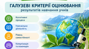Нові критерії оцінювання по довкіллю (пізнаємо природу) 2026-2027