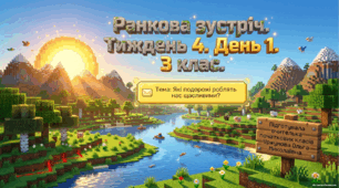 Ранкова зустріч. Тиждень 4. День 1. Які подорожі роблять нас щасливими? 3 клас