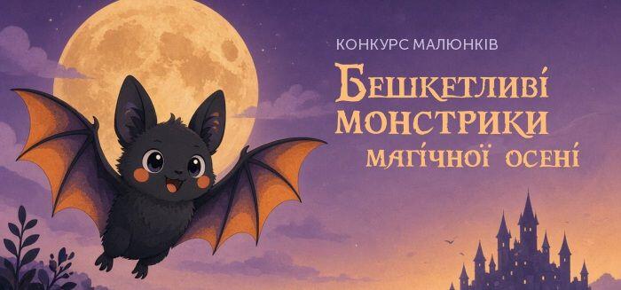 Конкурс веселих малюнків «Бешкетливі монстрики магічної осені»