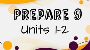 Prepare 9 кл. Units 1-2