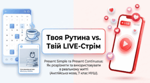 Презентація з англійськоі мови 7 клас Present Simple and Present Continious