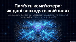 Види організації пам’яті. Віртуальна пам'ять. КЕШ-пам'ять. Інтерфейси запам’ятовуючих пристроїв