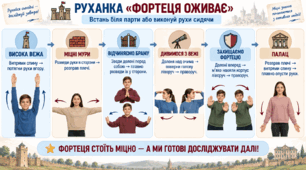 Тематична руханка для уроків історії 🏰