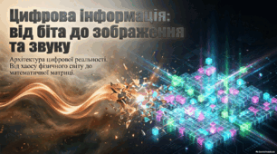 Цифрова інформація від біта до зображення та звуку