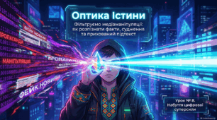 9 клас українська мова " РМ. Явна і прихована інформація. Факти і судження. Протидія маніпуляції у медіатекстах."