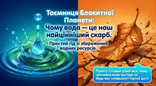 Чому вода це наш найцінніший скарб - Презентація до Дня моніторингу якості води