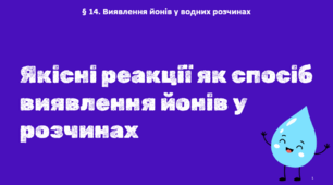 Якісні реакції та аналітична хімія