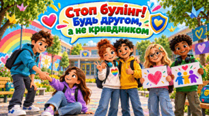 Презентація «Стоп булінг! Будь другом, а не кривдником» + конспект