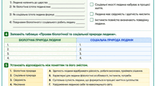 Робочі аркуші на рік до кожної теми 8 клас (П. Балан)