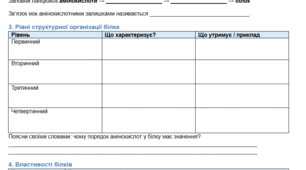 Білки: структура, властивості та функції. Ферменти