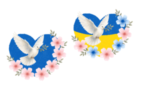 Аплікація до Дня миру (2 шаблони)